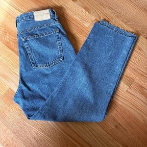 Everlane womans Straight Blue Jeans